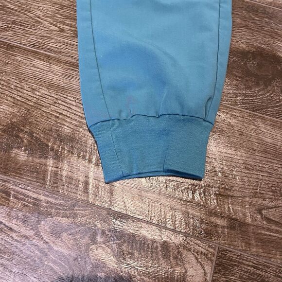 FIGS Zamora Scrub Pants Womens Size Large Blue Green Jogger W18SW2005 - Picture 2 of 14